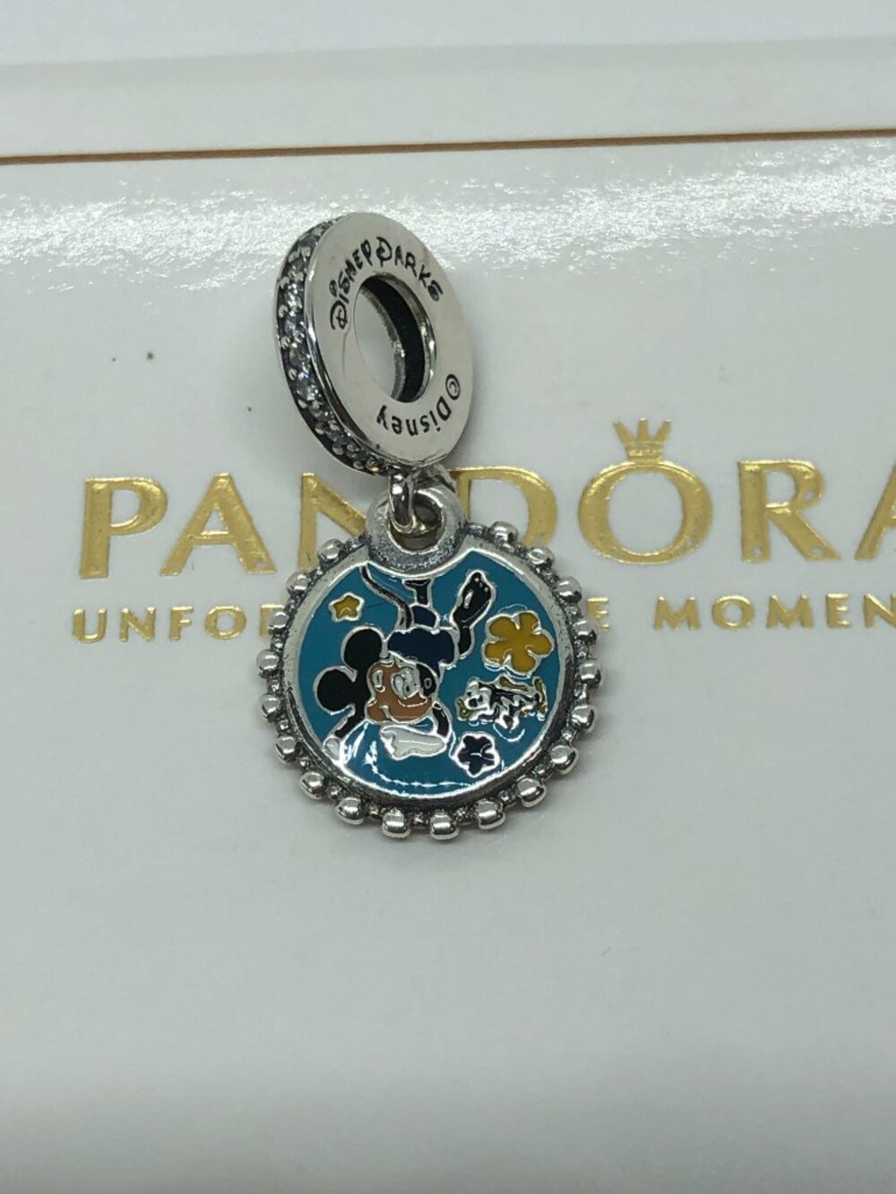 ✨🔥Pandora Swimming mickey charm S925 Silver with box